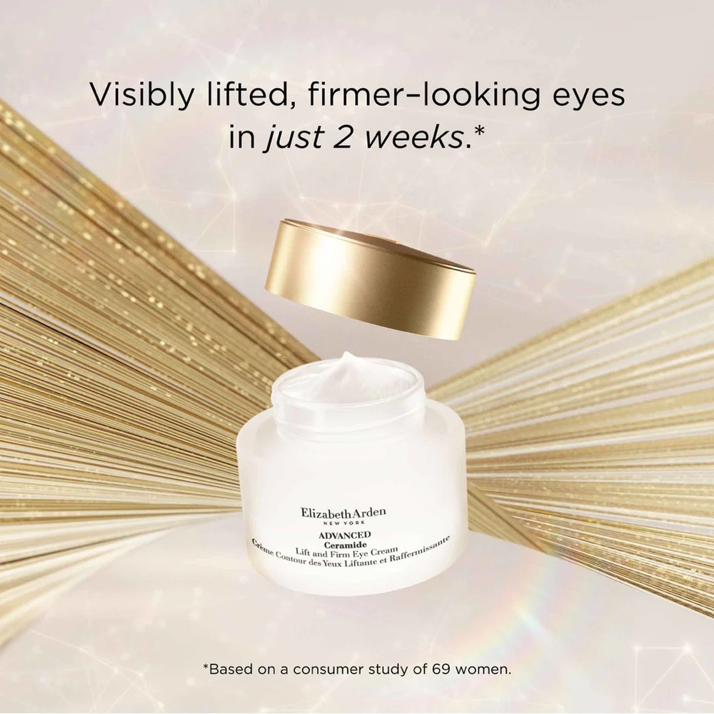 NIB ADVANCED CERAMIDE LIFT AND FIRM EYE CREAM BY ELIZABETH ARDEN - Picture 2 of 5
